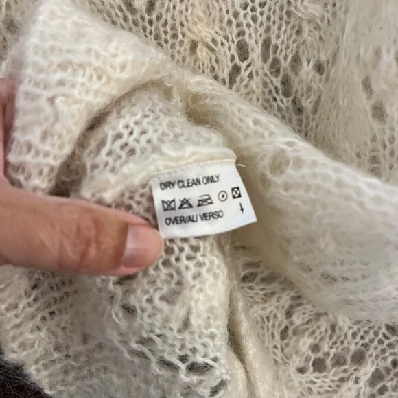 Liz Claiborne Collection Ivory Tunic Sweater Size S - Picture 6 of 10